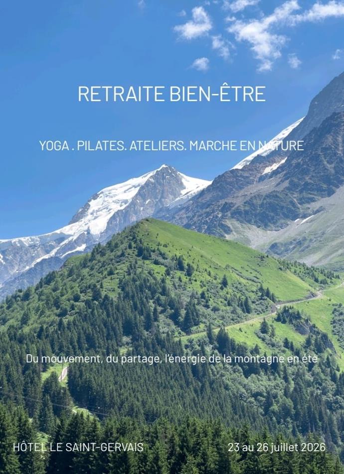 Retraite wellness Saint Gervais Haute-Savoie
